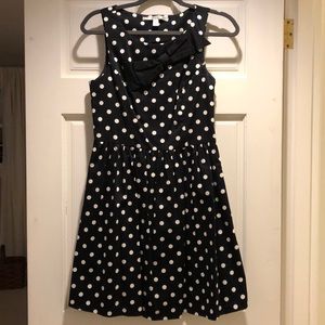 Poka-dot dress
